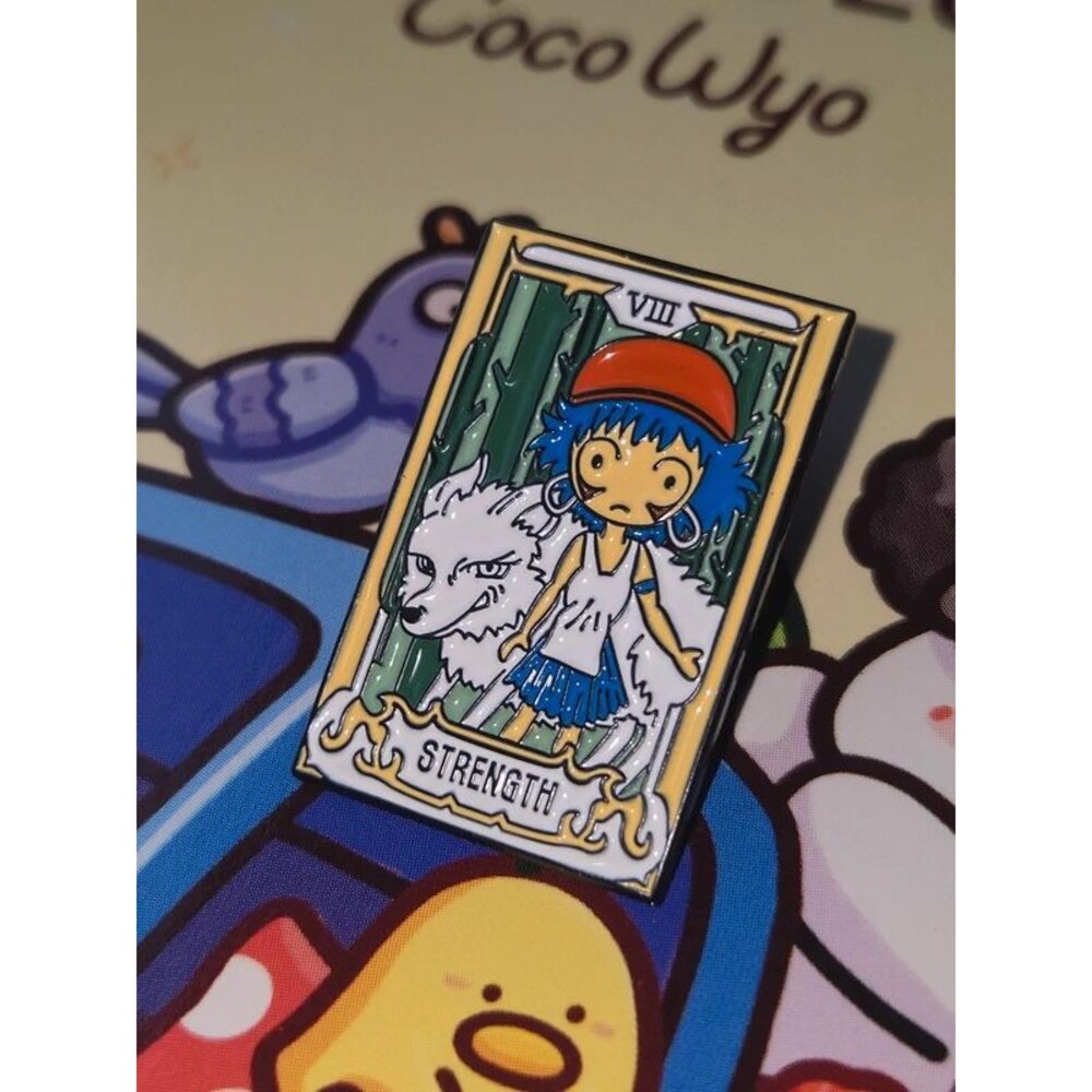 Princess mononoke studio ghibli enamel pin disney anime